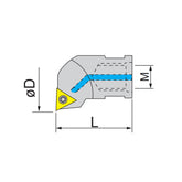Supplemental Boring Head - Modular Boring System Attachment for Precision Adjustments - Big-tools Industrial Supply Tools for Metal Cutting